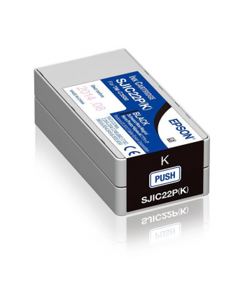 epson SJIC22P(K): Ink cartridge for ColorWorks C3500 (Black)