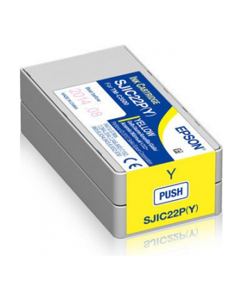 epson SJIC22P(Y): Ink cartridge for ColorWorks C3500 (yellow)