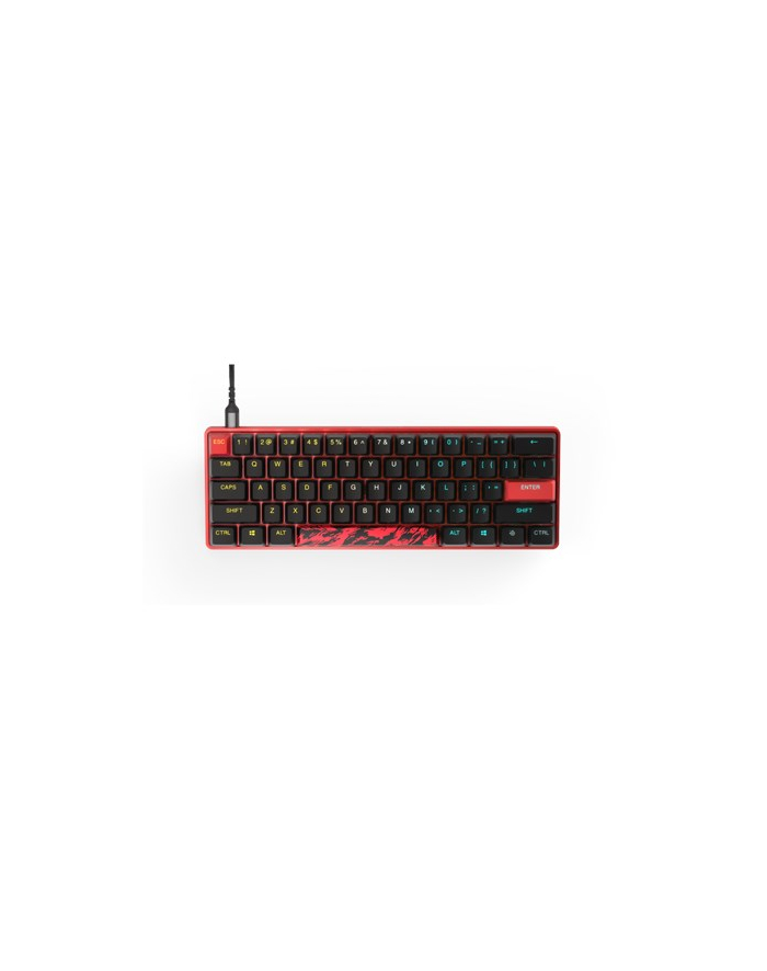 SteelSeries Apex 9 Mini | Klawiatura do gier | Przewodowe | Stany Zjednoczone | Edycja Faze Clan | Optyczny główny