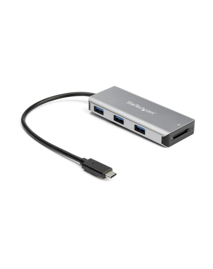 startech 3-PORT USB-C HUB W/ SD READ-ER/READ-ER-10GB - 3X USB-A 1X USB-C główny