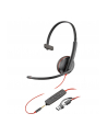 hp inc Poly Blackwire 3215 Monaural USB-C Headset +35mm Plug +USB-C/A Adapter - nr 3