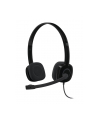 ZESTAW SŁUCHAWKOWY STEREO H151 BLACK 981-000589 LOGITECH - nr 13