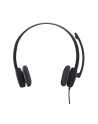 ZESTAW SŁUCHAWKOWY STEREO H151 BLACK 981-000589 LOGITECH - nr 4