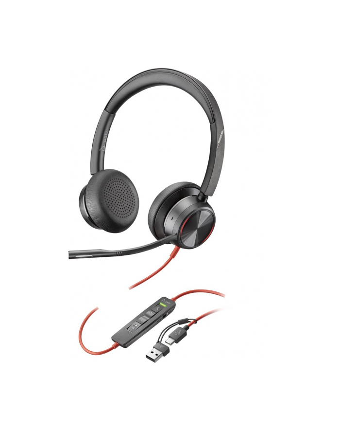 hp inc Poly Blackwire 8225 Stereo USB-C Headset +USB-C/A Adapter główny