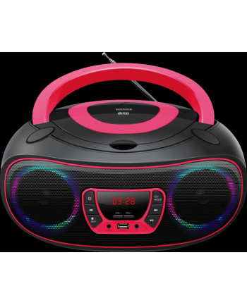 Boombox Denver TCL-212BT różowy nr 1