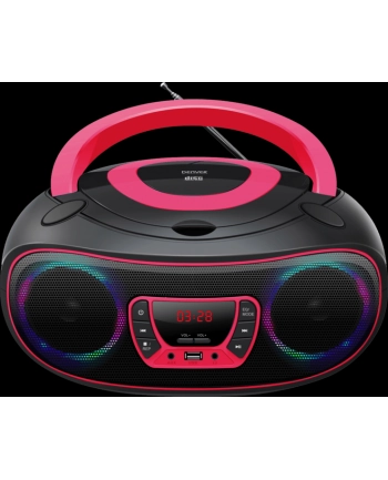 Boombox Denver TCL-212BT różowy nr 1