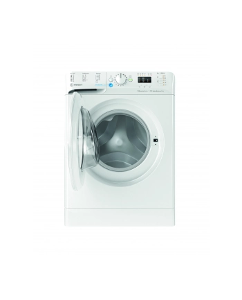 IND-ESIT | Pralka | BWSA 61294 W (wersja europejska) N | Klasa efektywności energetycznej C | Załadunek od przodu | Pojemność prania 6 kg | 1151 obr/min | Głębokość: 42,5 cm | Szerokość 59,5 cm | Wyświetlacz | Duża cyfra | Biały nr 2