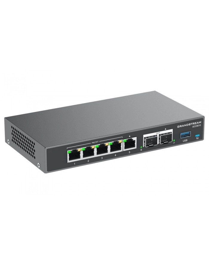 Grandstream GCC6010 UC+Networking (Router VPN, NGFW/UTM, Switch, Centrala IP) z 2x2,5 Gb SFP i 5xGbE główny