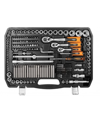 Zestaw kluczy Neo Tools 300 elementów 1/2'';, 3/8'';, 1/4''; nr 2
