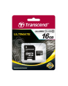 Transcend karta pamięci Micro SDHC 16GB Class 10 + Adapter - nr 2