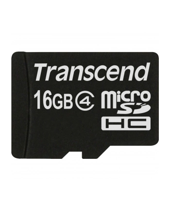 Transcend karta pamięci Micro SDHC 16GB Class 4 nr 2