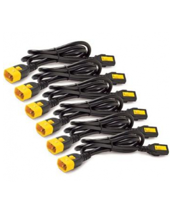 APC Power Cord Kit (6 ea), Locking, C13 to C14, 1.8m nr 2