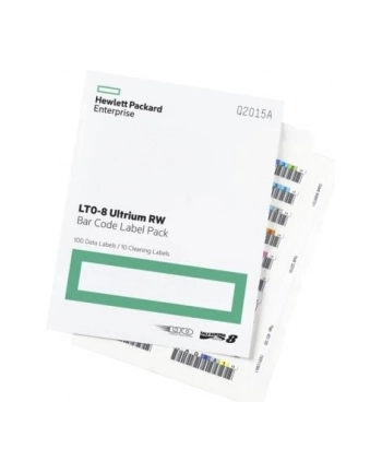 hp enterprise HPE LTO-8 ULTRIUM RW/BAR COD-E LABEL PACK nr 1