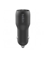 belkin DUAL USB-A CHARGER CAR/W/USB-C CABLE 1M 24W BLACK - nr 4