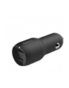 belkin DUAL USB-A CHARGER CAR/W/USB-C CABLE 1M 24W BLACK - nr 6