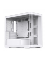 Jonsbo D300 Midi-Tower, 270 stopni, szkło hartowane - biały - nr 1