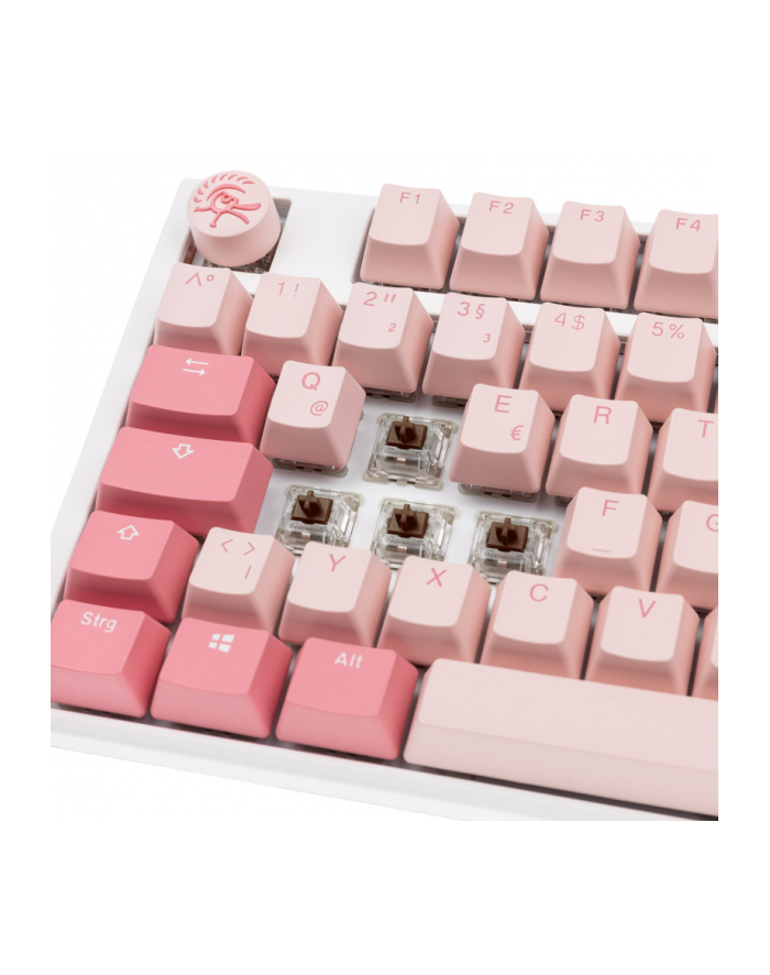 Klawiatura do gier Ducky One 3 Gossamer TKL różowa - MX-Brown główny