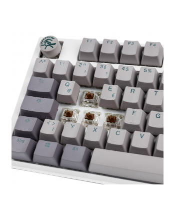 Klawiatura gamingowa Ducky One 3 Mist Szara, RGB LED - MX-Brown