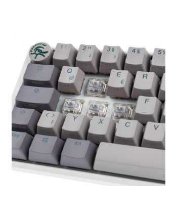 Ducky One 3 Mist Szara Mini Klawiatura Gamingowa, RGB LED - MX-Speed-Silver