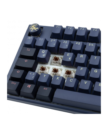 Klawiatura Gamingowa Ducky One 3 Cosmic Blue TKL, RGB LED - MX-Brown