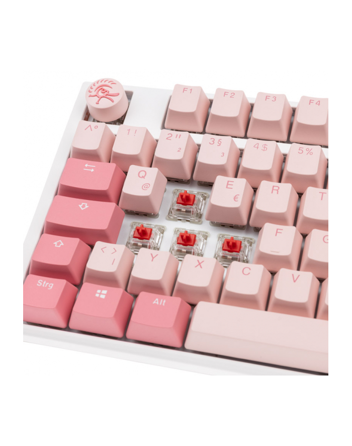 Klawiatura do gier Ducky One 3 Gossamer TKL różowa - MX-Red główny