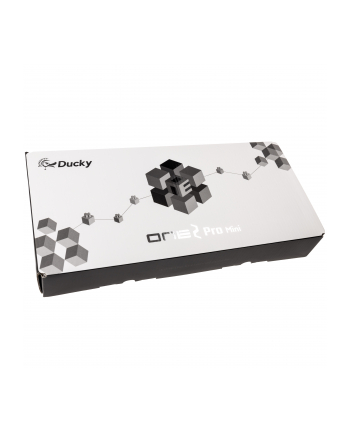 Klawiatura Gamingowa Ducky One 2 Pro White Edition, RGB LED - Wiśniowy Brąz