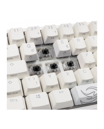 Klawiatura Gamingowa Ducky One 2 Pro White Edition, RGB LED - Wiśniowa Czerń