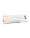 Klawiatura Gamingowa Ducky One 2 Pro Mini White Edition, RGB LED - Wiśniowy Srebrny - nr 1