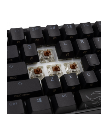 Klawiatura do gier Ducky One 2 Pro Mini, RGB LED - Cherry Brown (US)