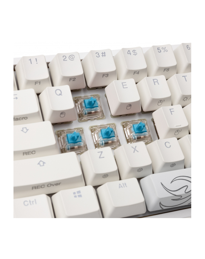 Klawiatura do gier Ducky One 2 Pro White Edition, RGB LED - Cherry Blue (US) główny