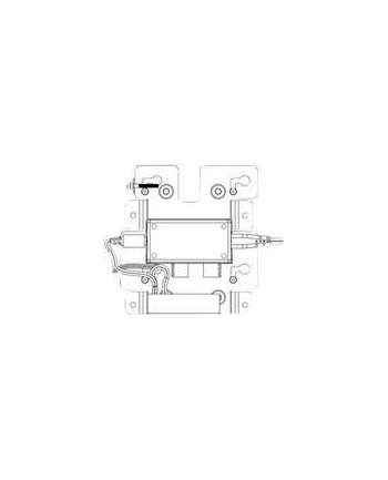 zebra CC6000 WALL MOUNT BRACKET, SUPPORTS SMALLER PWER SUPPLY