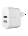 belkin DUAL USB-A CHARGER/24W WHITE - nr 1