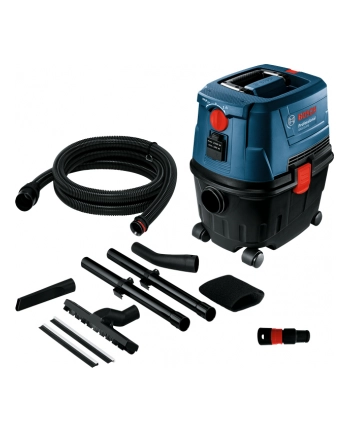BOSCH ODKURZACZ 1100W 15L GAS 15 PS AUTOMATYCZNE GNIAZO ZASILAJĄCE nr 1