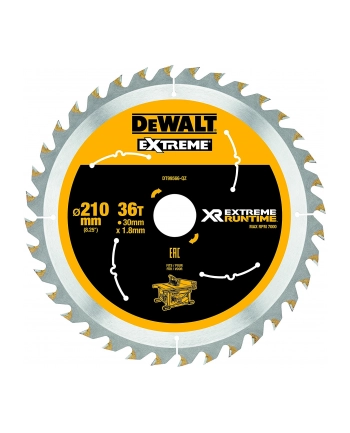 dewalt xtreme runtime 210mm x 30mm 36t csb nr 1