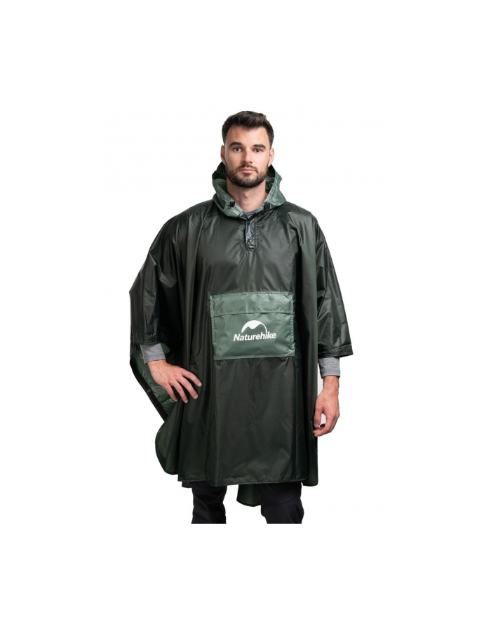 Peleryna color matching raincoat cnh23rg001-army green NATUREHIKE główny