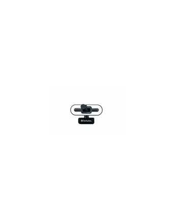 Kamera internetowa Verbatim AWC-02 1080p FHD USB 20 z mikrofonem i podświetleniem LED czarna nr 2