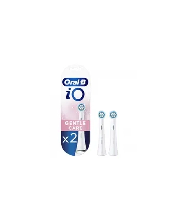 Oral-B Wymiana szczoteczki do zębów iO Delikatne głowice pielęgnacyjne Dla dorosłych Liczba główek szczoteczki w zestawie 2 Liczba trybów szczotkowania zębów Nie dotyczy Biały nr 1