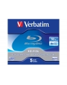 verbatim BD-R 2X DOUBLE LAYER 50GB PACK5/RW 1 TIME-PACK 5 UNITS - nr 5