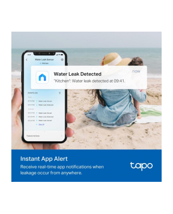 Czujnik wycieku wody Smart TP-Link Tapo T300 (biały)