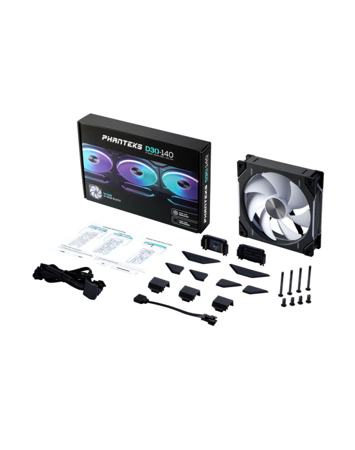Phanteks D30 PWM Regularny przepływ powietrza, D-RG główny