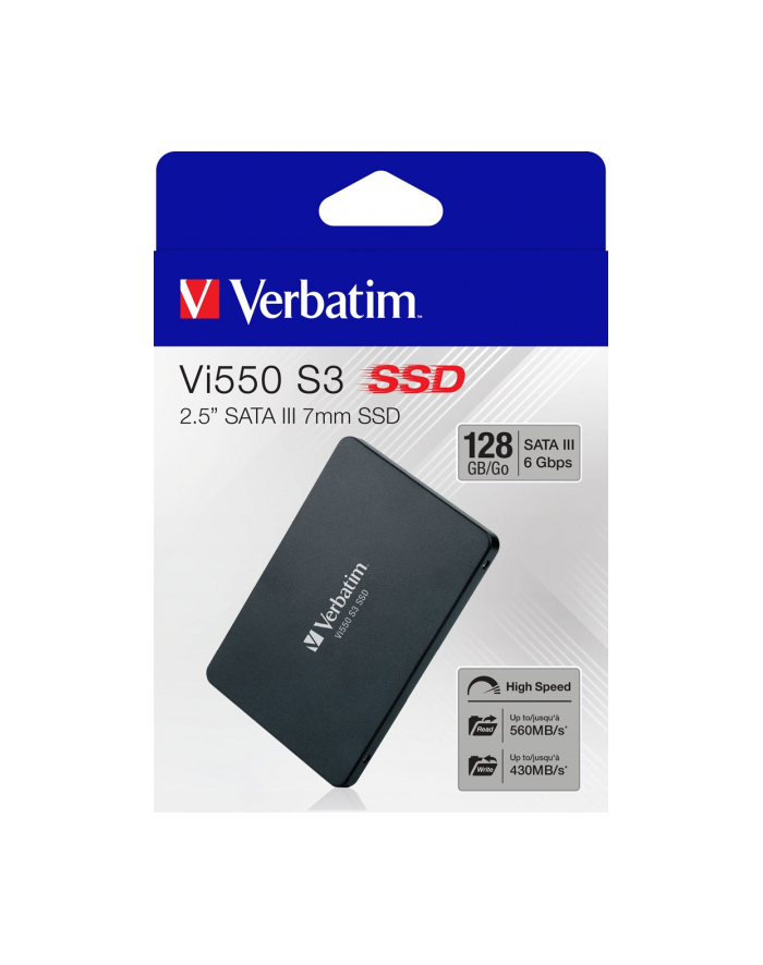 verbatim VI550 SSD SATA III 128GB/2 5INCH SATA 3D NAND SSD główny