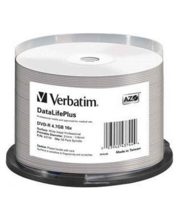verbatim DVD-R 50PK SPINDLE WID-E/INKJET PROFESSIONAL