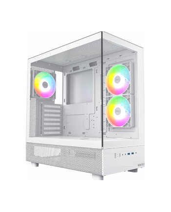 Montech XR Midi-Tower, Szkło Hartowane - biały