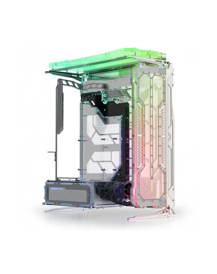 Singularity Computers Spectre 30 Integra Elite Distroplate - srebrny główny