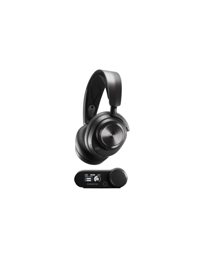 Bezprzewodowy zestaw słuchawkowy do gier SteelSeries Arctis Nova Pro P, główny