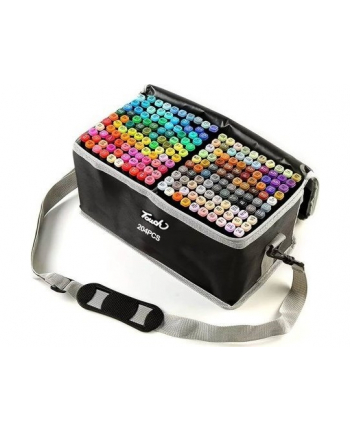 Extralink | Zestaw markerów alkoholowych | flamastry, mazaki, pisaki, 204 sztuk