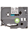 bczerwonyher TZE-S251 LAMINATED TAPE M 8M 8M/BLACK ON WHITE EXTRA-STRONG - nr 6