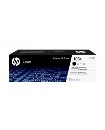 hewlett-packard HP 106A czarny oryginalny toner nr 1