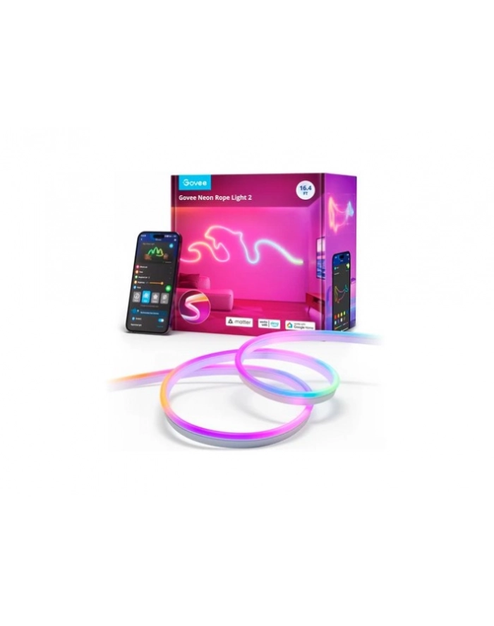 Govee H61D3 Neon Lights 2 3m | Oświetlenie LED | Matter, HomeKit, Google, Alexa, SmartThings główny