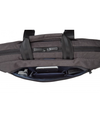 Torba do notebooka 15,6''; RIVACASE Suzuka czarna, z materiału wodoodpornego